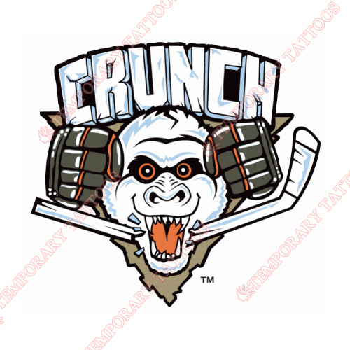 Syracuse Crunch Customize Temporary Tattoos Stickers NO.9164